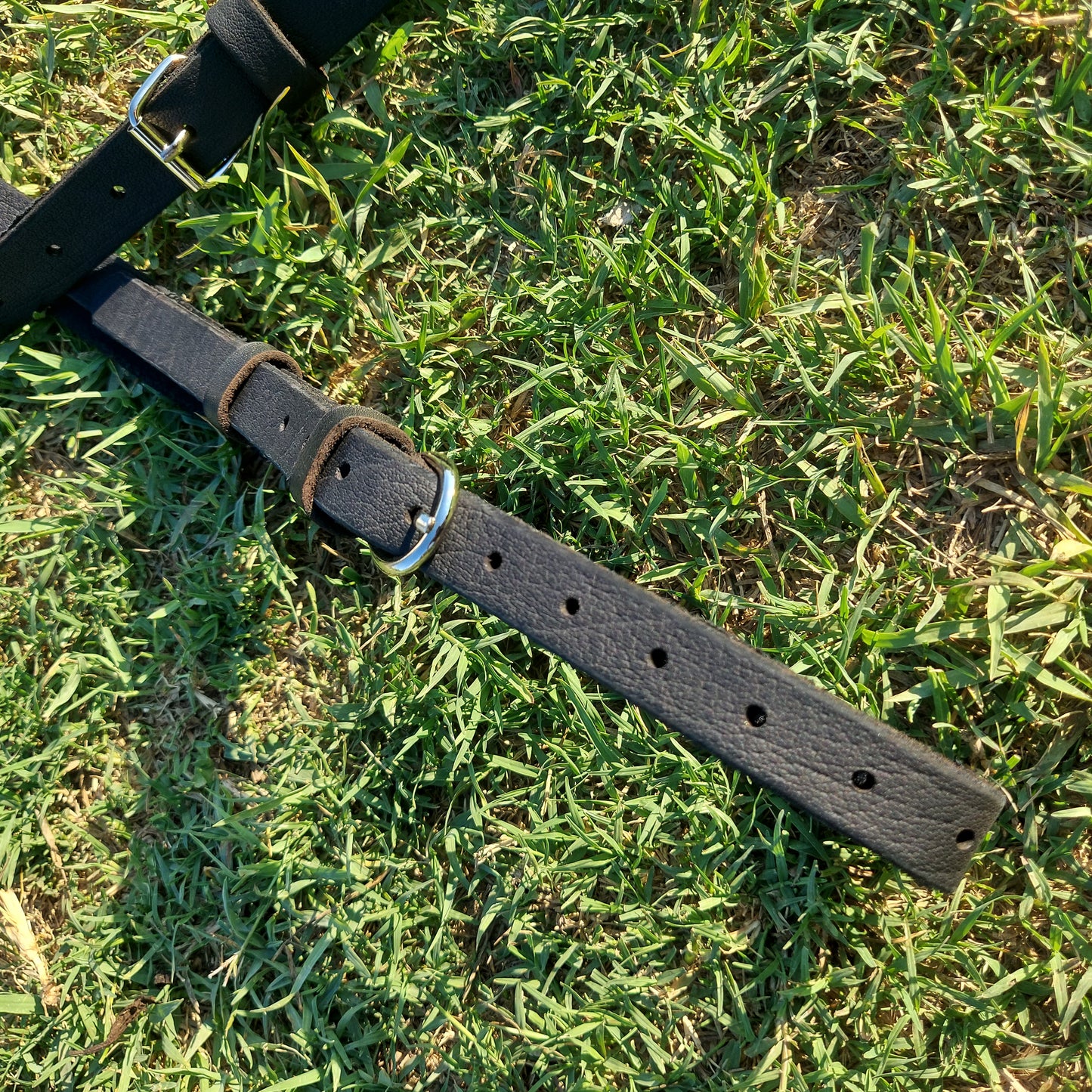 Natural Leather Martingale