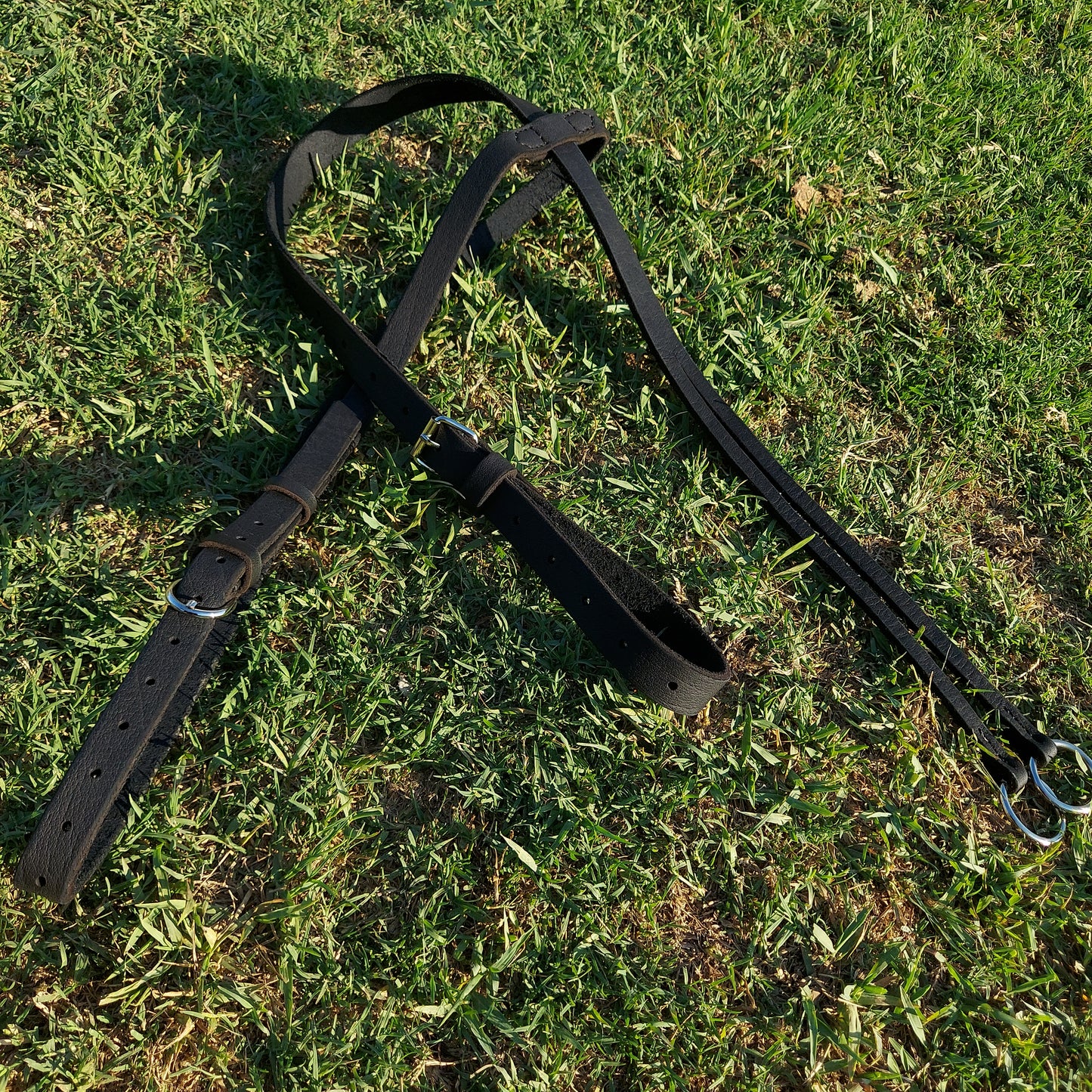 Natural Leather Martingale