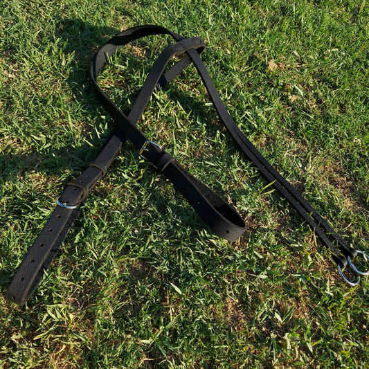 Natural Leather Martingale